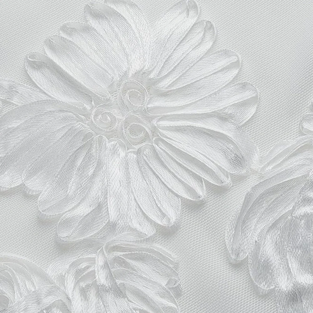 Elegant White BEACH WEDDING Dress - Picture 4 of 7